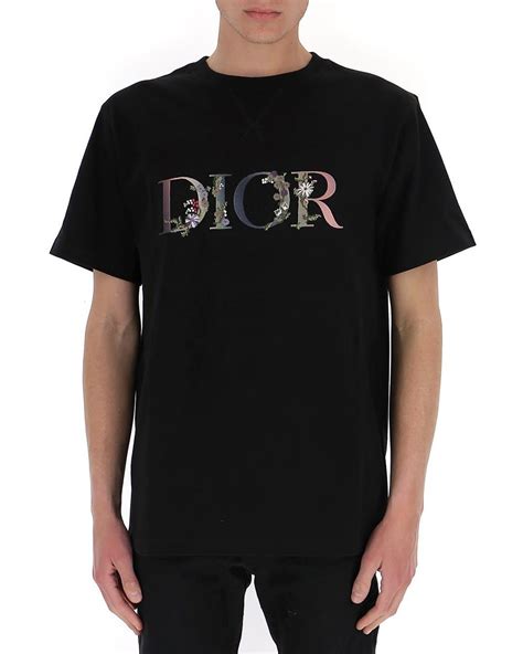 dior floral logo t shirt|christian dior italia.